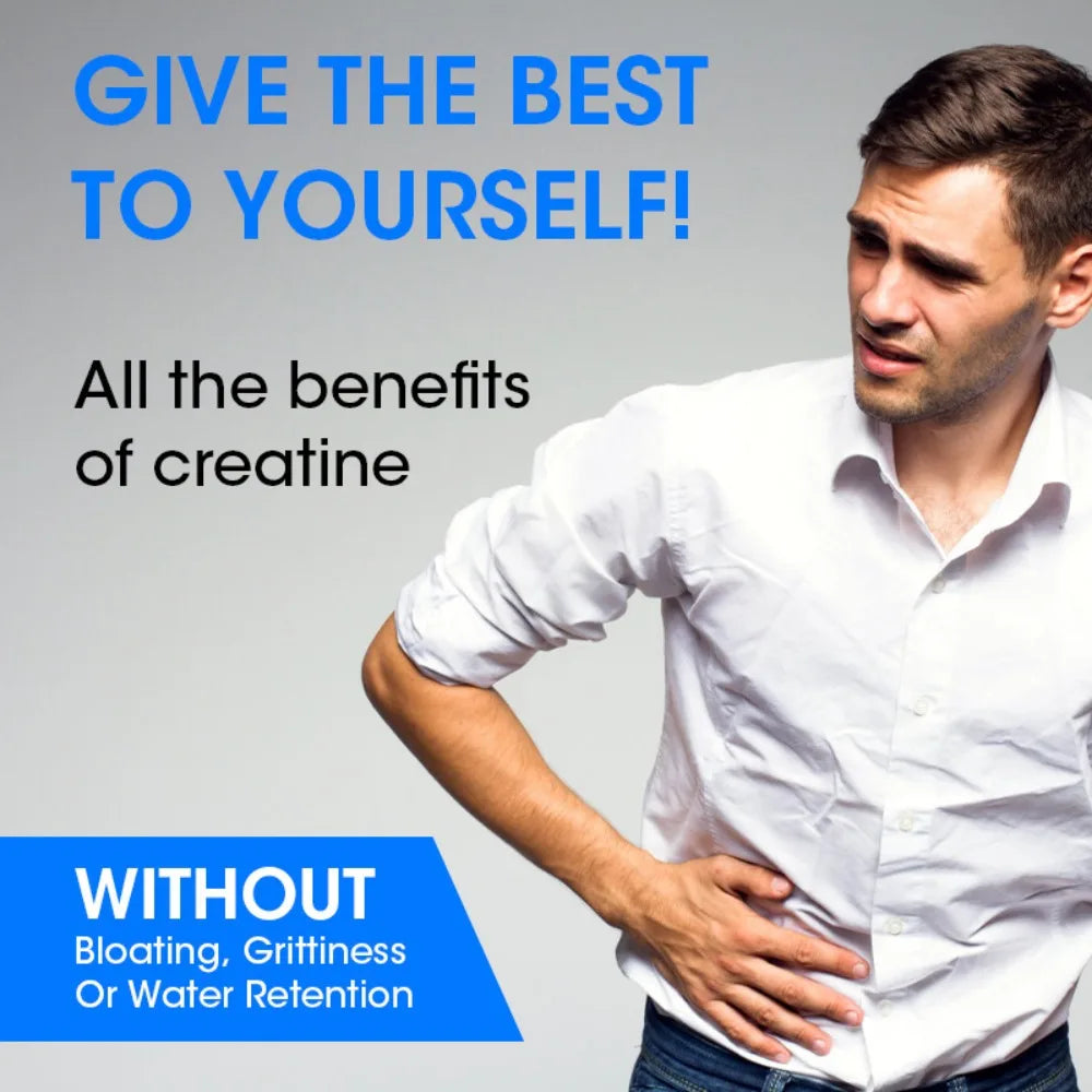 Creatine Monohydrate Capsule - Enhance Muscle Strength, Relieve Fatigue, Promote Energy Production, and Improve Performance