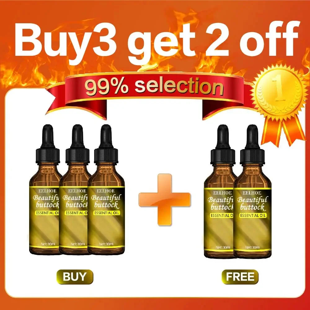 Buttock Enlarge Butt Enhancement Essential Oil Butt Lift Up Firming Big Hip Enhance Cream Butt Breast Plump Growth Sexy BodyCare